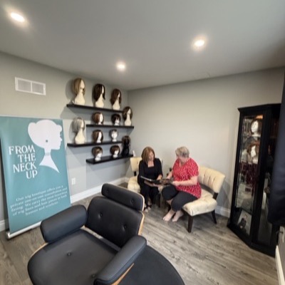 From the Neck Up wig boutique in Selwyn, Ontario